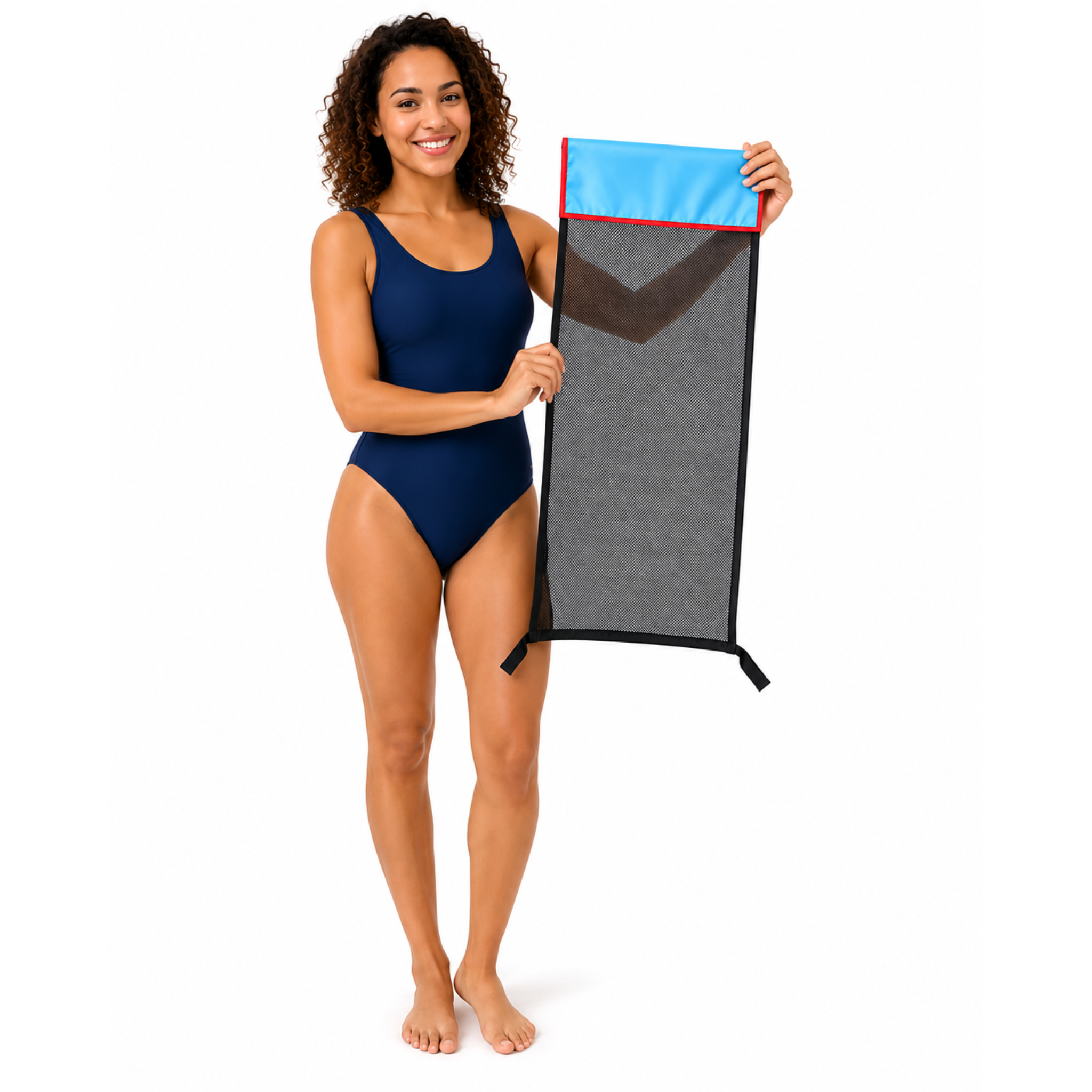 AquaFlexx® Water Noodle Hangmat Zak – Drijfstoel Net voor Zwembad, Pool Noodles & Waterontspanning