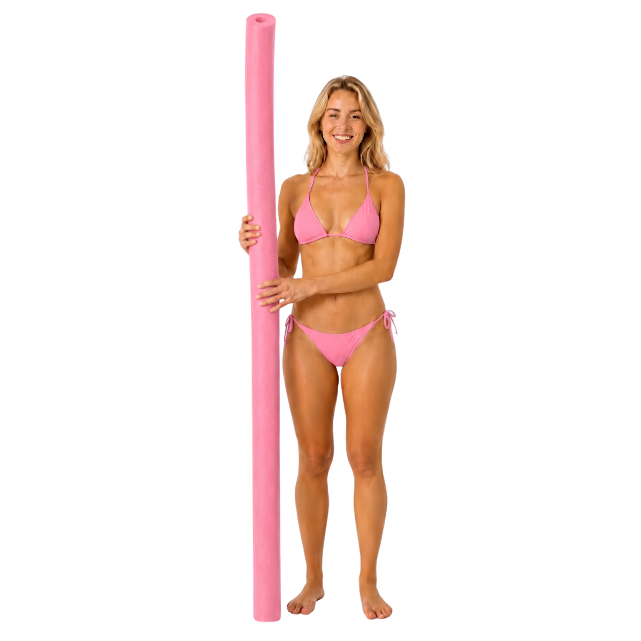 AquaFlexx® Water Noodle Roze 155 cm – Professionele Zwemnoodle voor Zwembad, Aquafitness & Watertraining