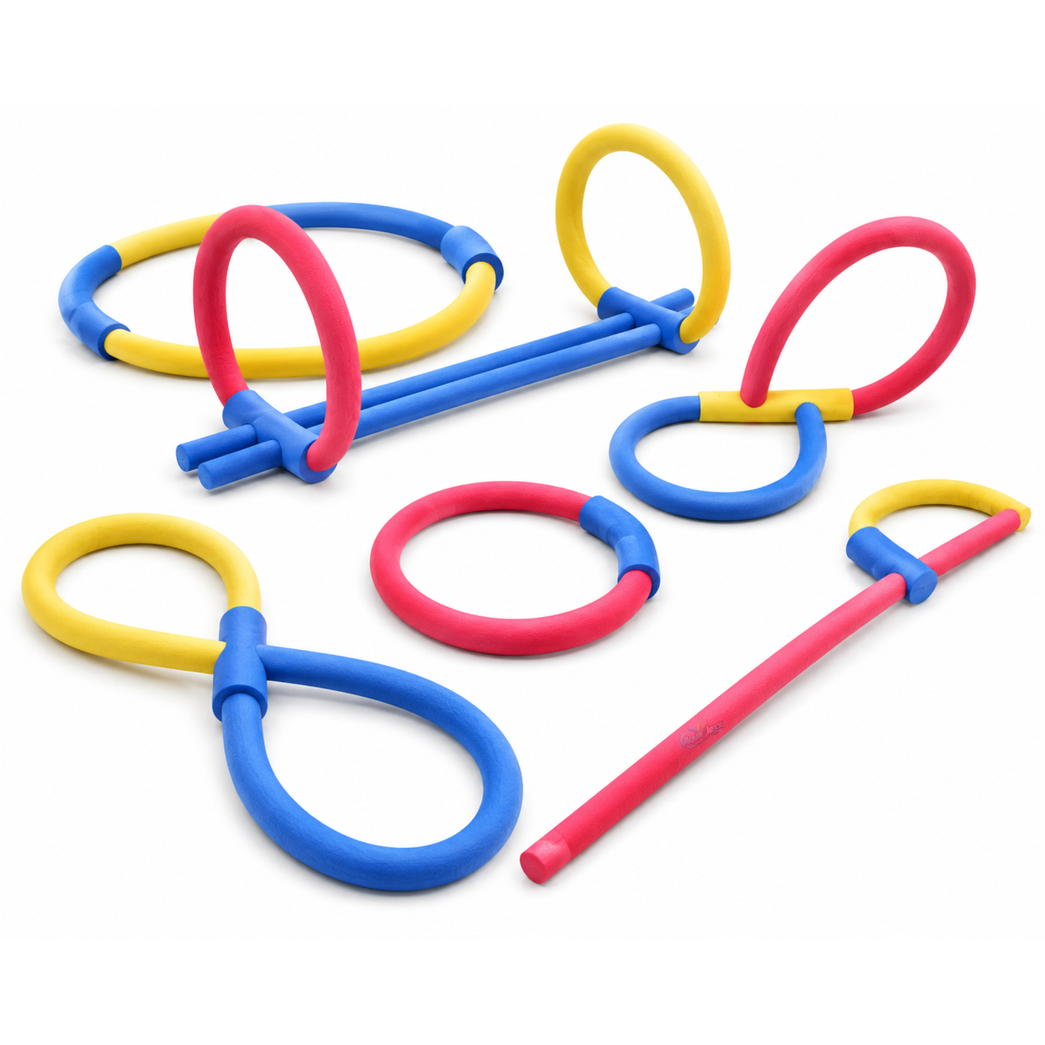 Premium Zwemnoodle Kruis-Connector Blauw – Pool Noodle Accessoire